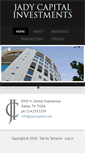 Mobile Screenshot of jadycapital.com